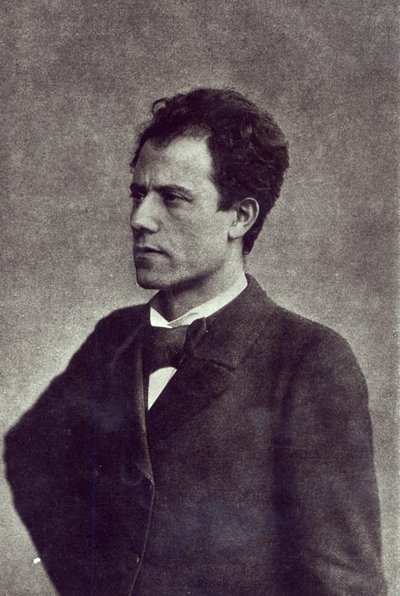 Porträt von Gustav Mahler, 1897 von Austrian Photographer